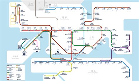 東海商業中心地鐵出口|港鐵 > 港鐵路綫圖